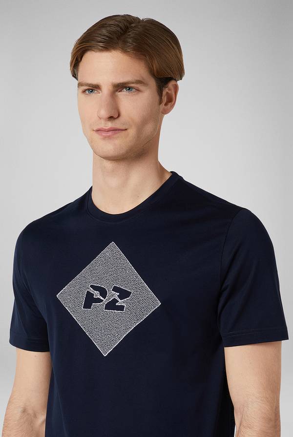 Lab. Pal Zileri Tshirt in cotone mercerizzato Consegna Veloce