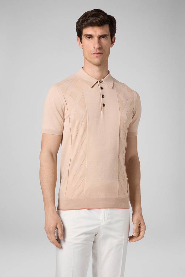 Lab. Pal Zileri Polo in maglia con calati Fino Al -60%
