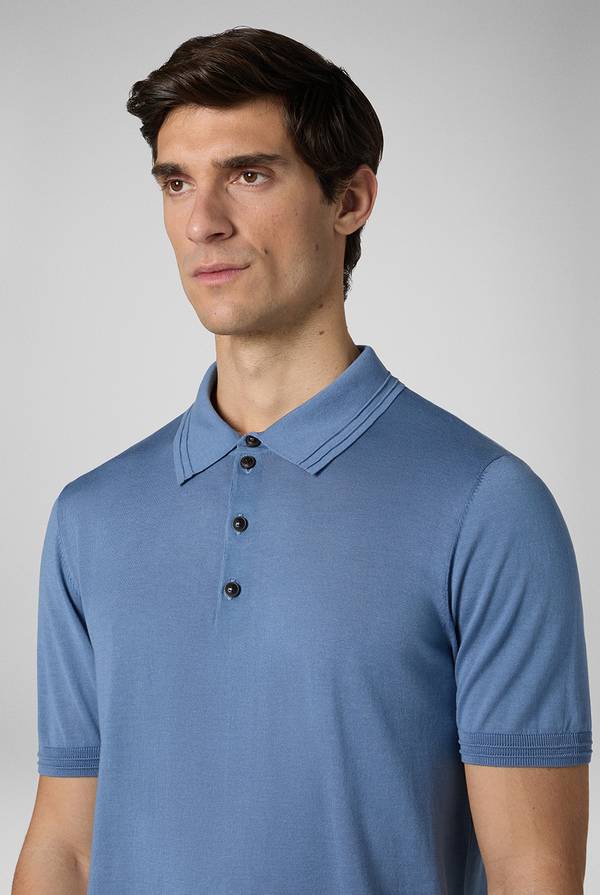 Lab. Pal Zileri Polo in cotone e tencel Sottocosto