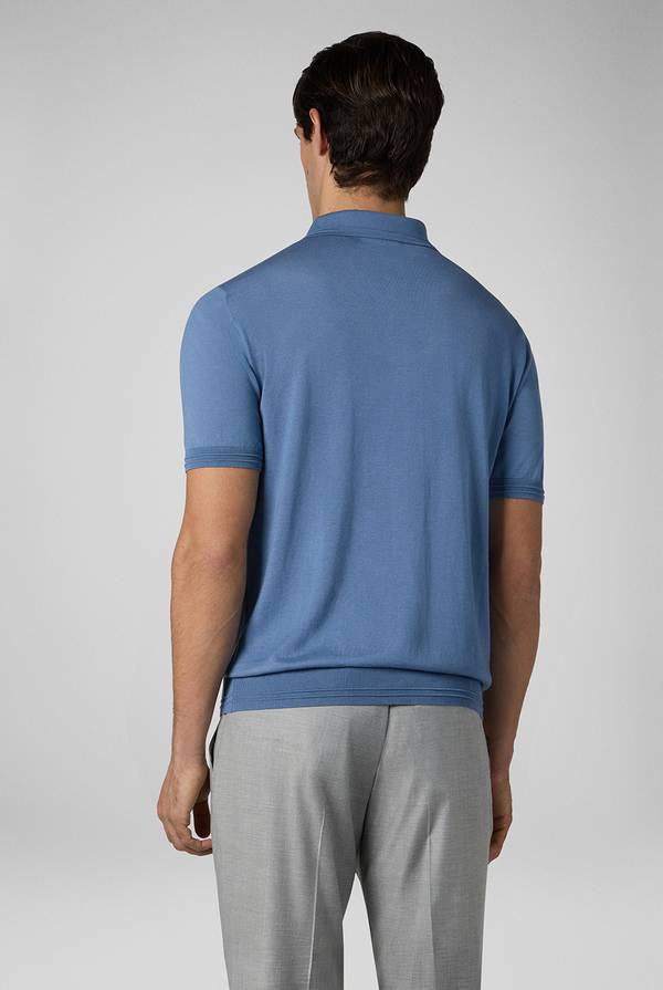 Lab. Pal Zileri Polo in cotone e tencel Sottocosto