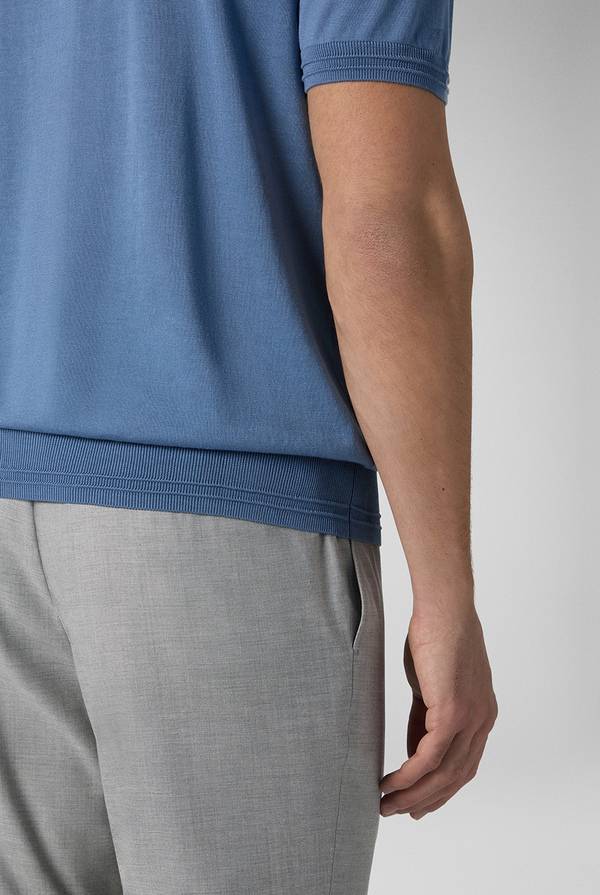 Lab. Pal Zileri Polo in cotone e tencel Sottocosto