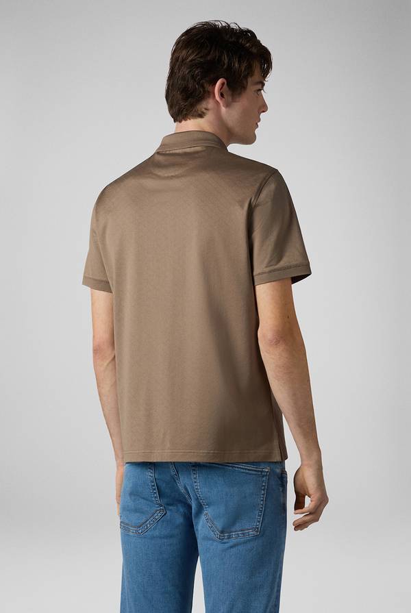 Lab. Pal Zileri Polo con monogramma allover Outlet