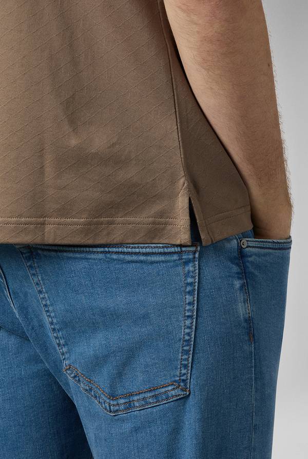 Lab. Pal Zileri Polo con monogramma allover Outlet