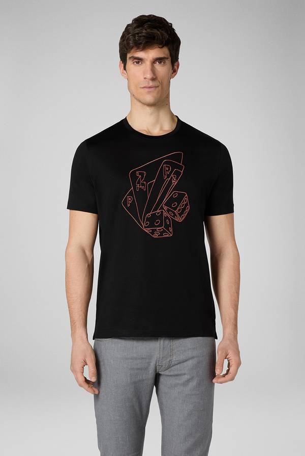 Lab. Pal Zileri Tshirt ricamata In Vendita