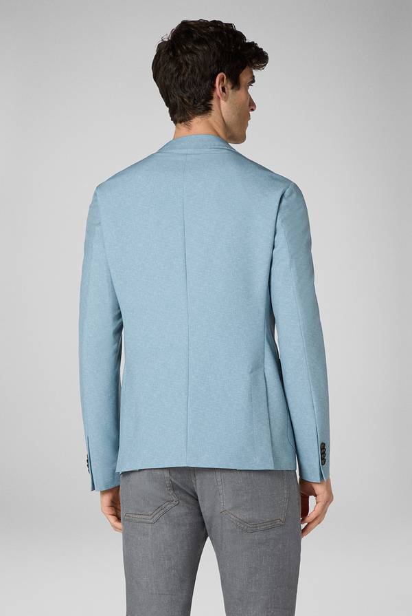 Lab. Pal Zileri Giacca Effortless in jersey stampato Saldi Di Fabbrica
