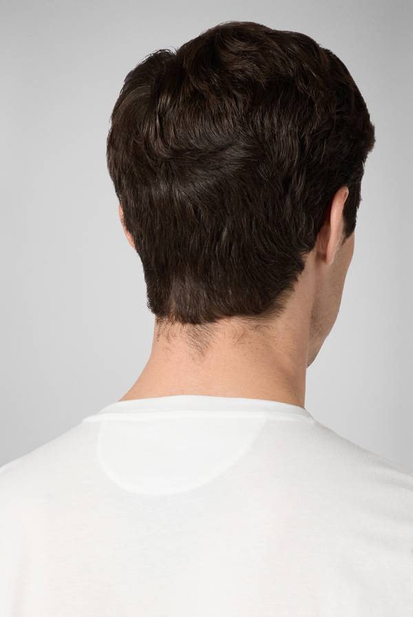Lab. Pal Zileri tshirt in cotone con stampa astratta Nuovo