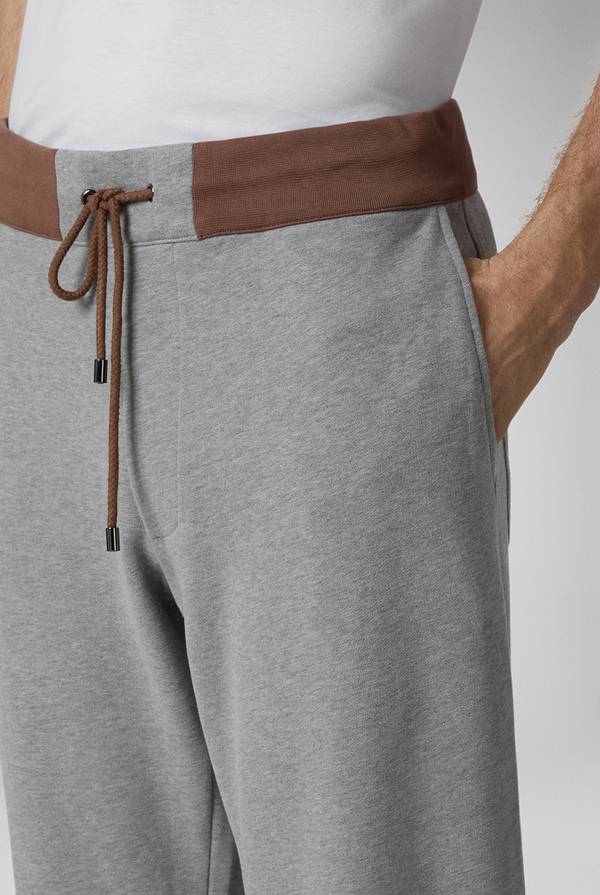 Lab. Pal Zileri Jogger in felpa di cotone Vendita Calda