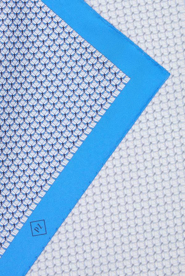 Lab. Pal Zileri Pochette in seta stampata Vendita Economica