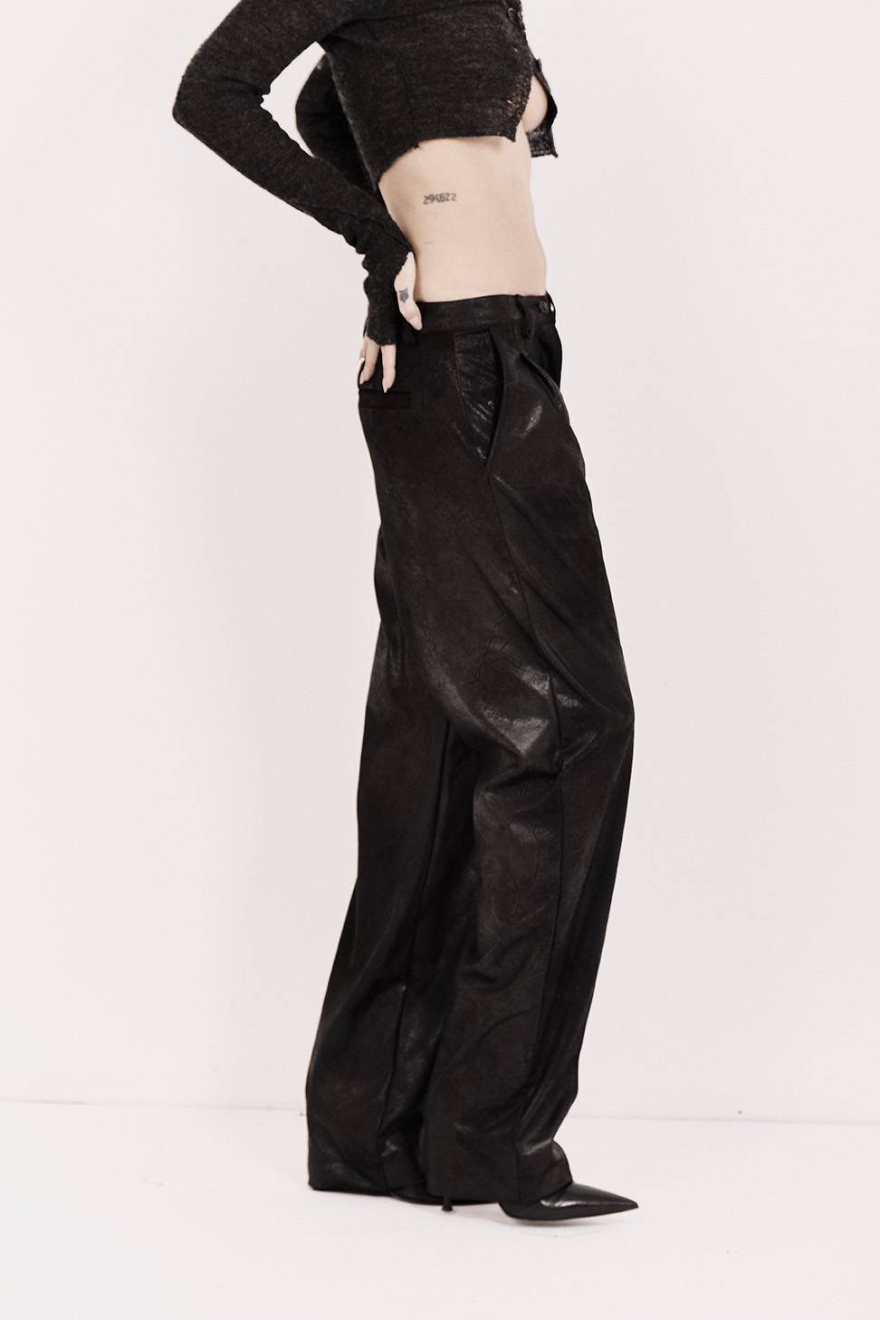 Nostrasantissima Pantalone Eco-Pelle Only for today