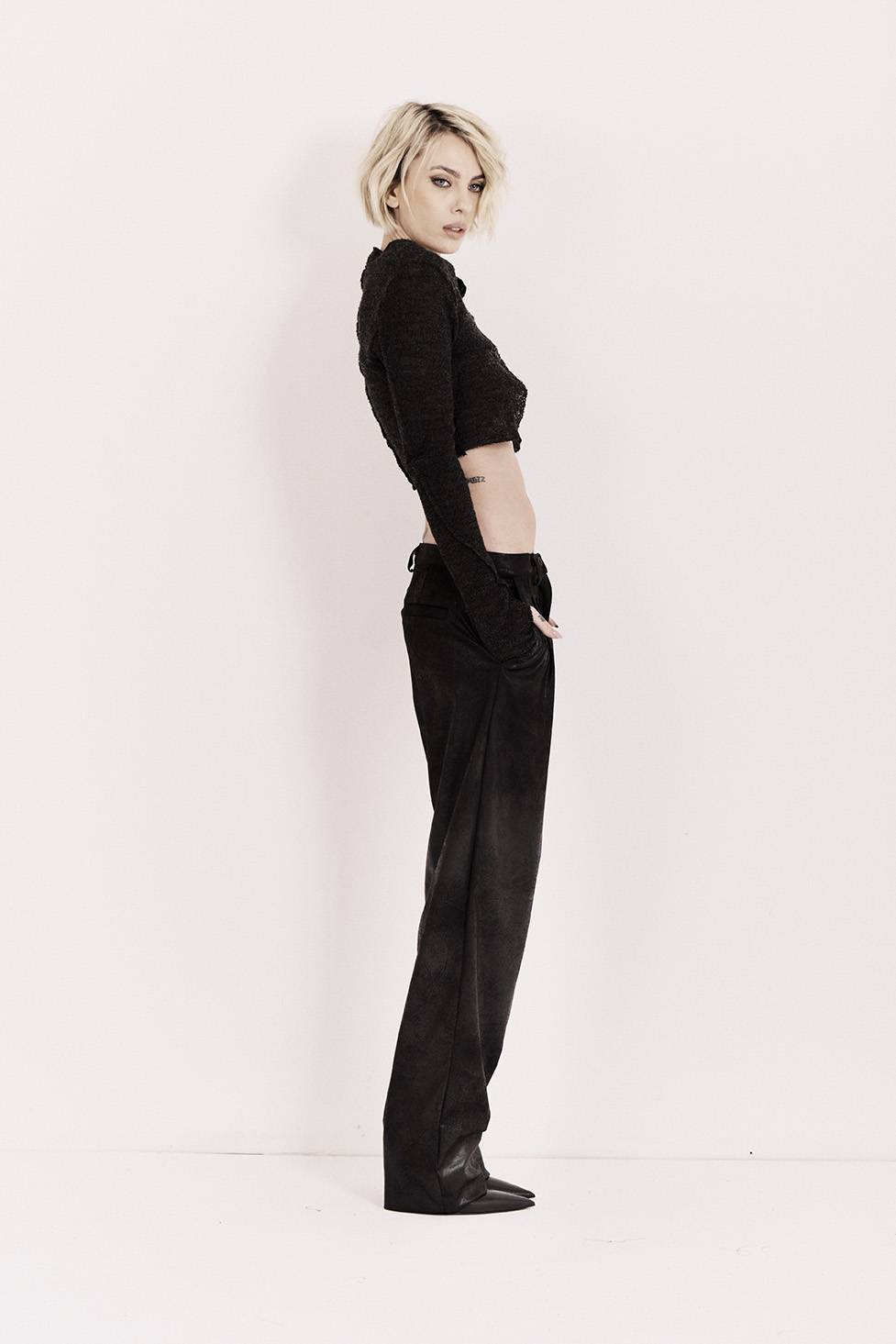 Nostrasantissima Pantalone Eco-Pelle Only for today