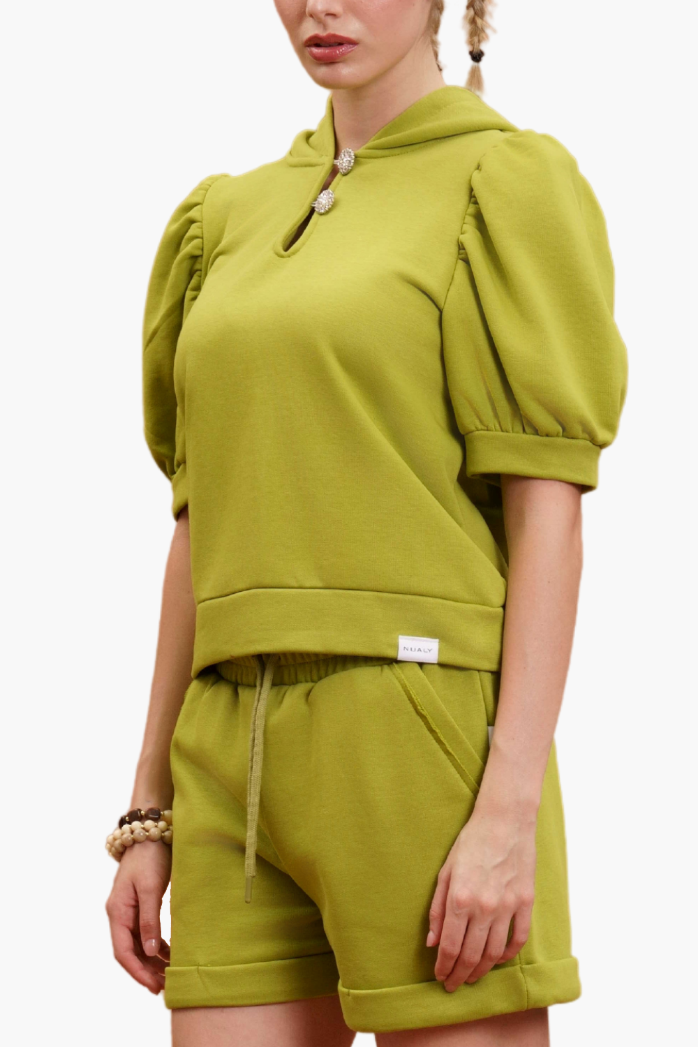 Nualy FELPA MEZZA MANICA Outlet