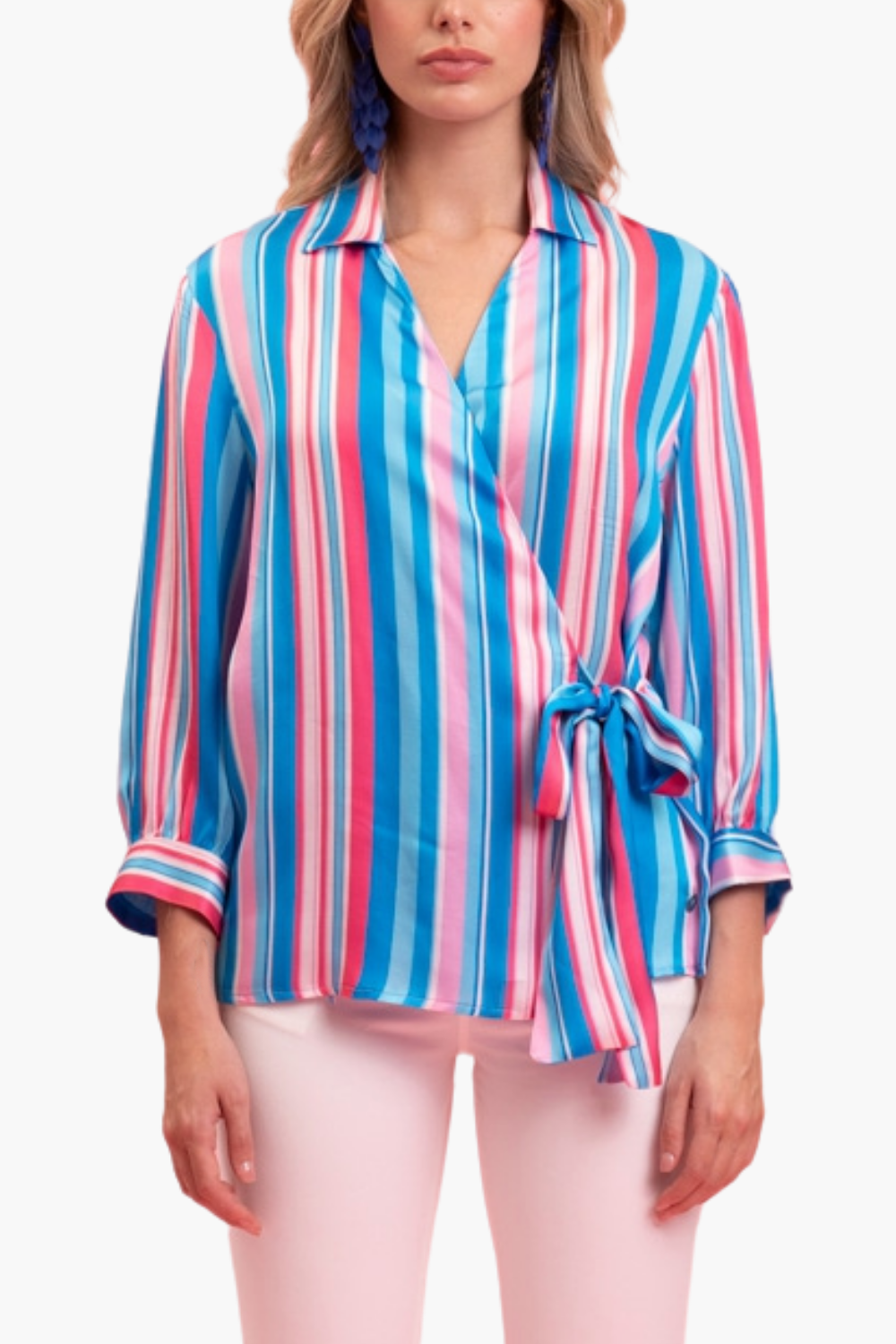 Nualy CAMICIA RIGHE Fino Al -60%