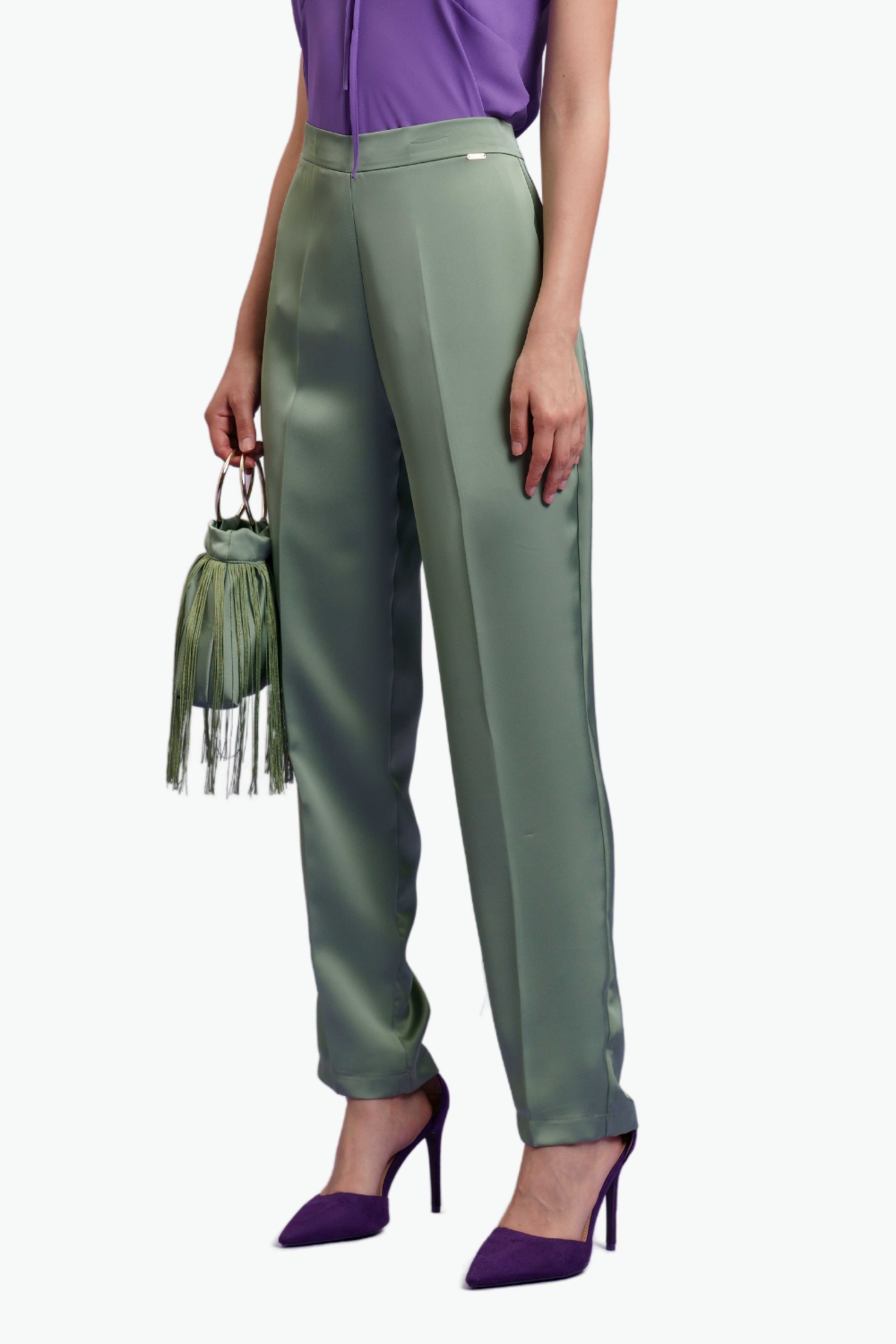 Nualy PANTALONE SIGARETTA Grandi sconti
