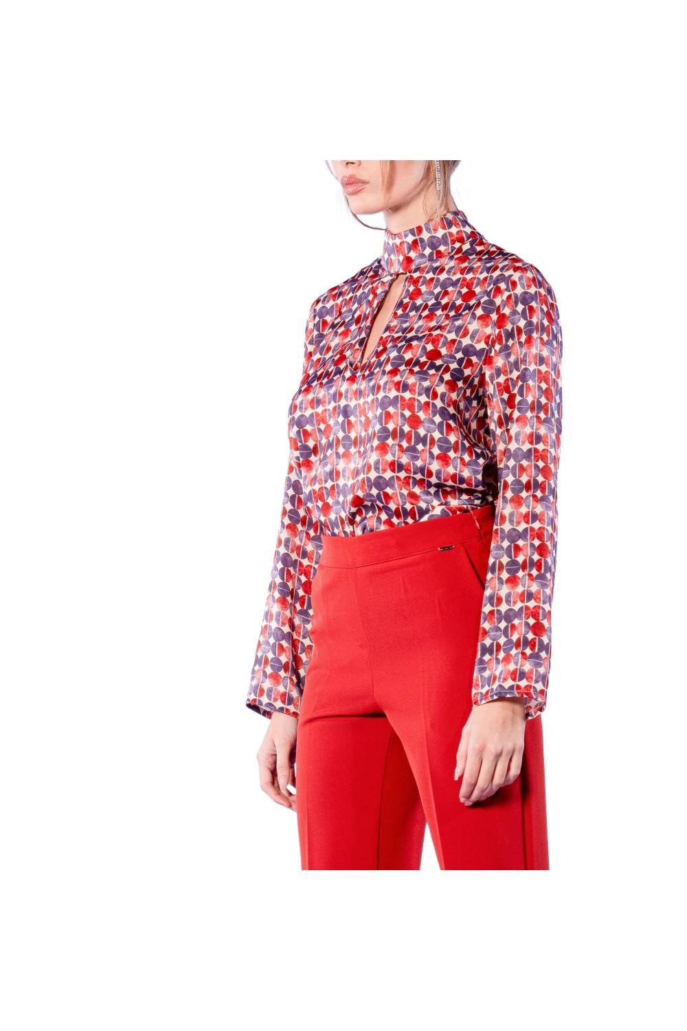 Nualy CAMICIA CON GOCCIA Latest stili