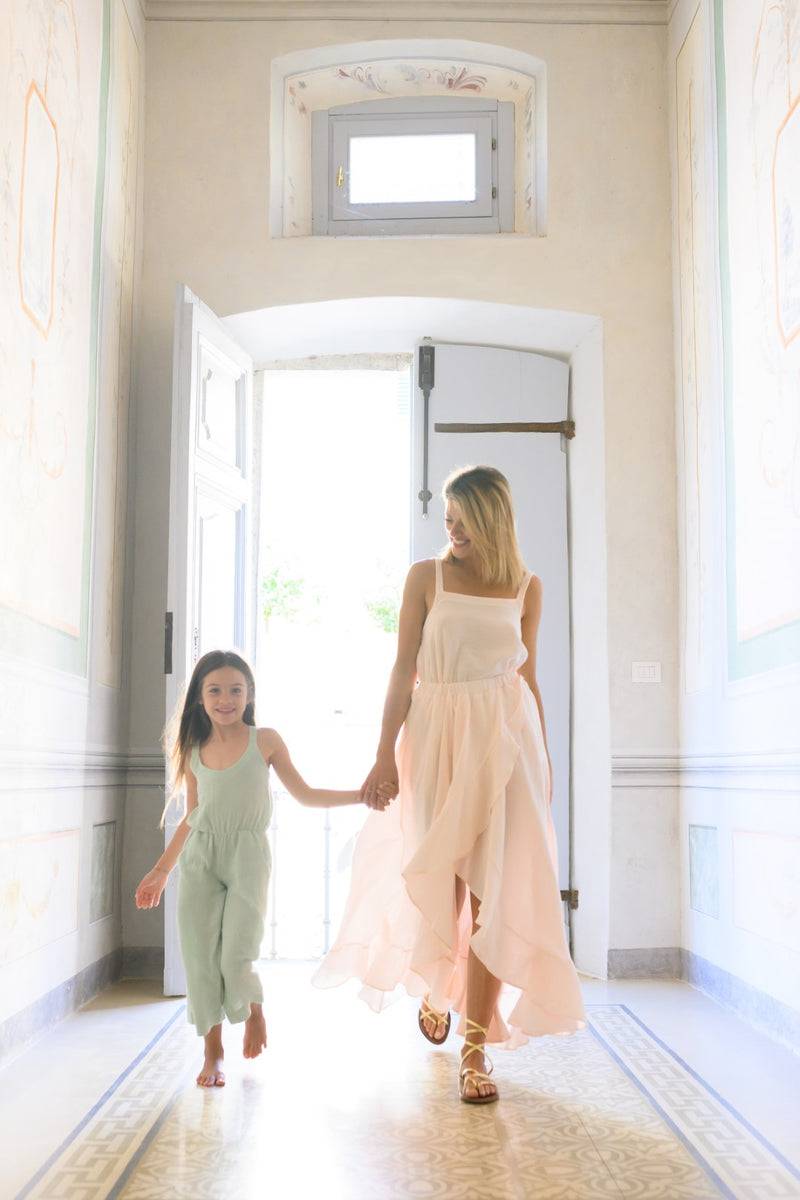 Olive E Miele TOP DELICE BLUSH In Linea