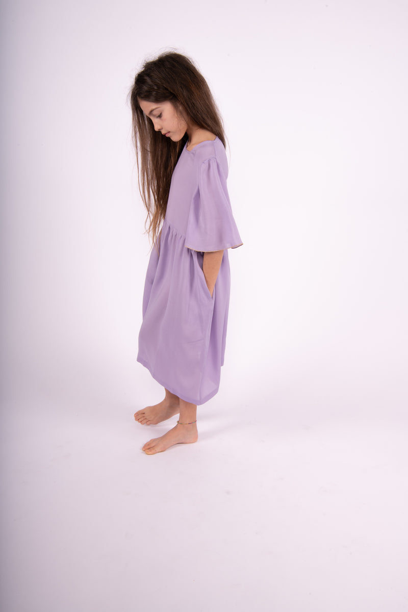 Olive E Miele MiniMe abito Dorothea lilac Promozione