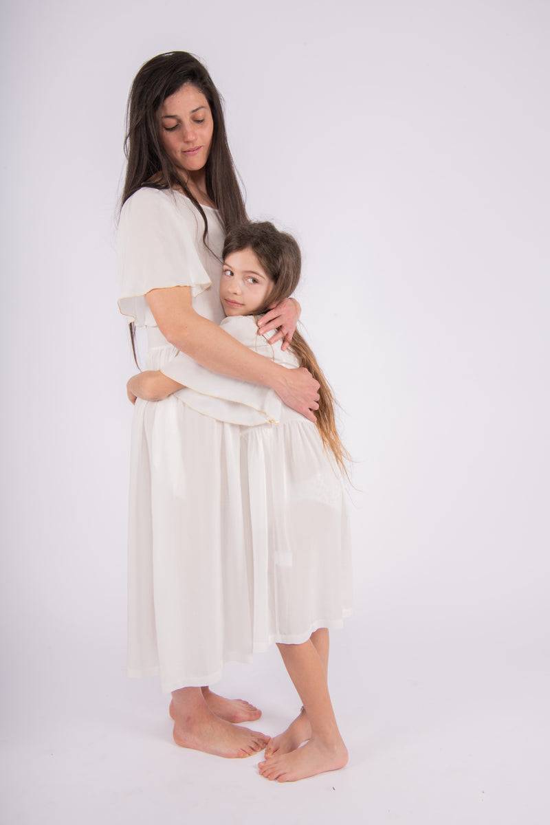 Olive E Miele MiniMe abito Dorothea latte Soddisfazione Garantita