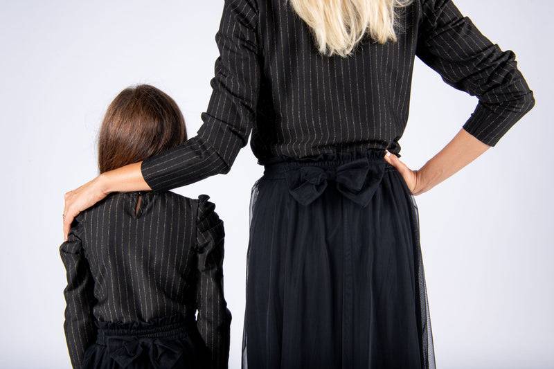 Olive E Miele MiniMe t-shirt Beth + gonna Lizzy tulle In Vendita
