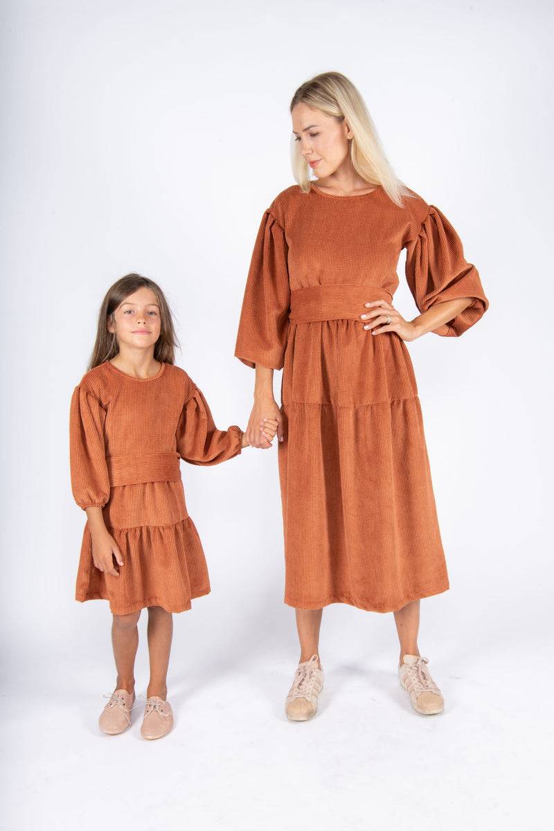 Olive E Miele MiniMe abito Kathy mattone Saldi
