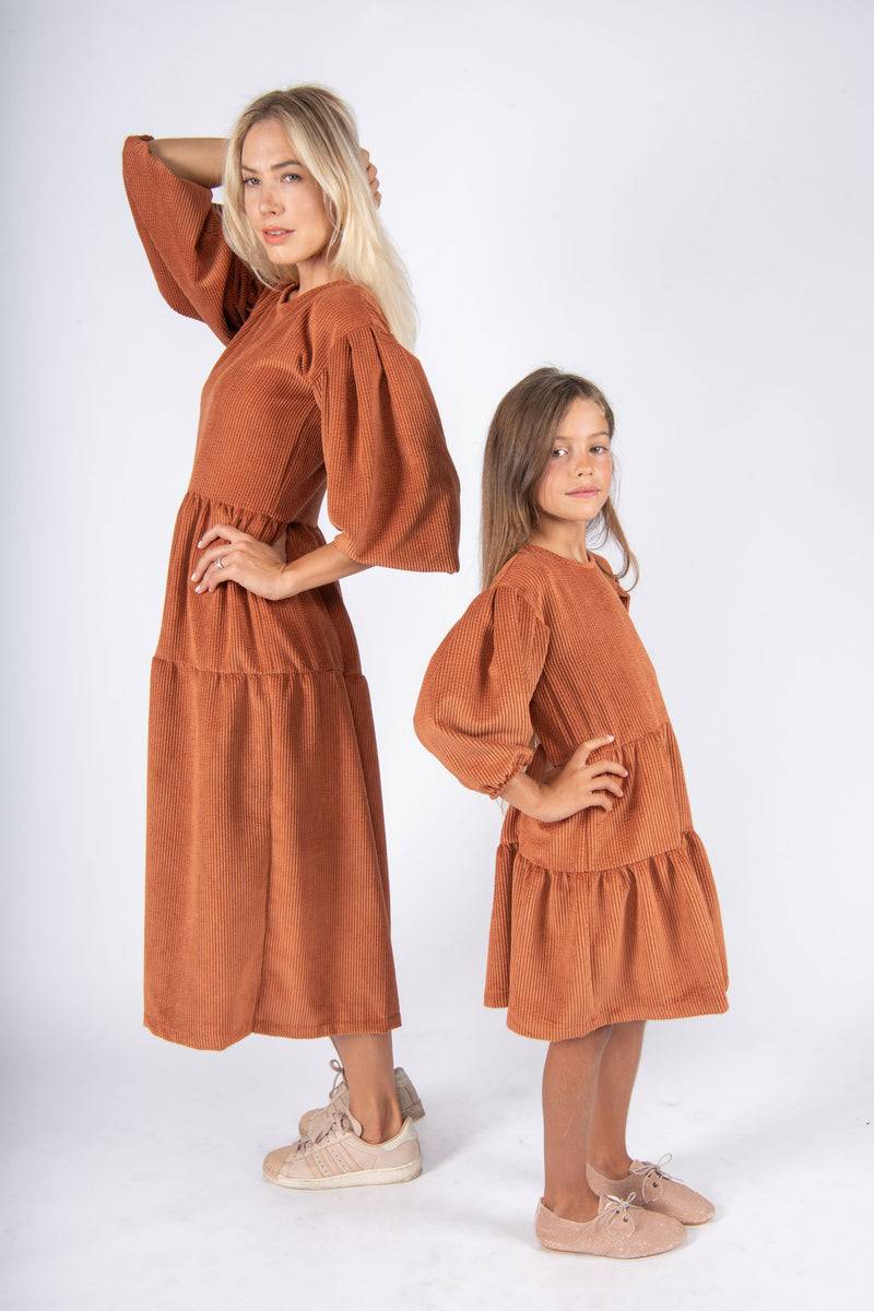 Olive E Miele MiniMe abito Kathy mattone Saldi
