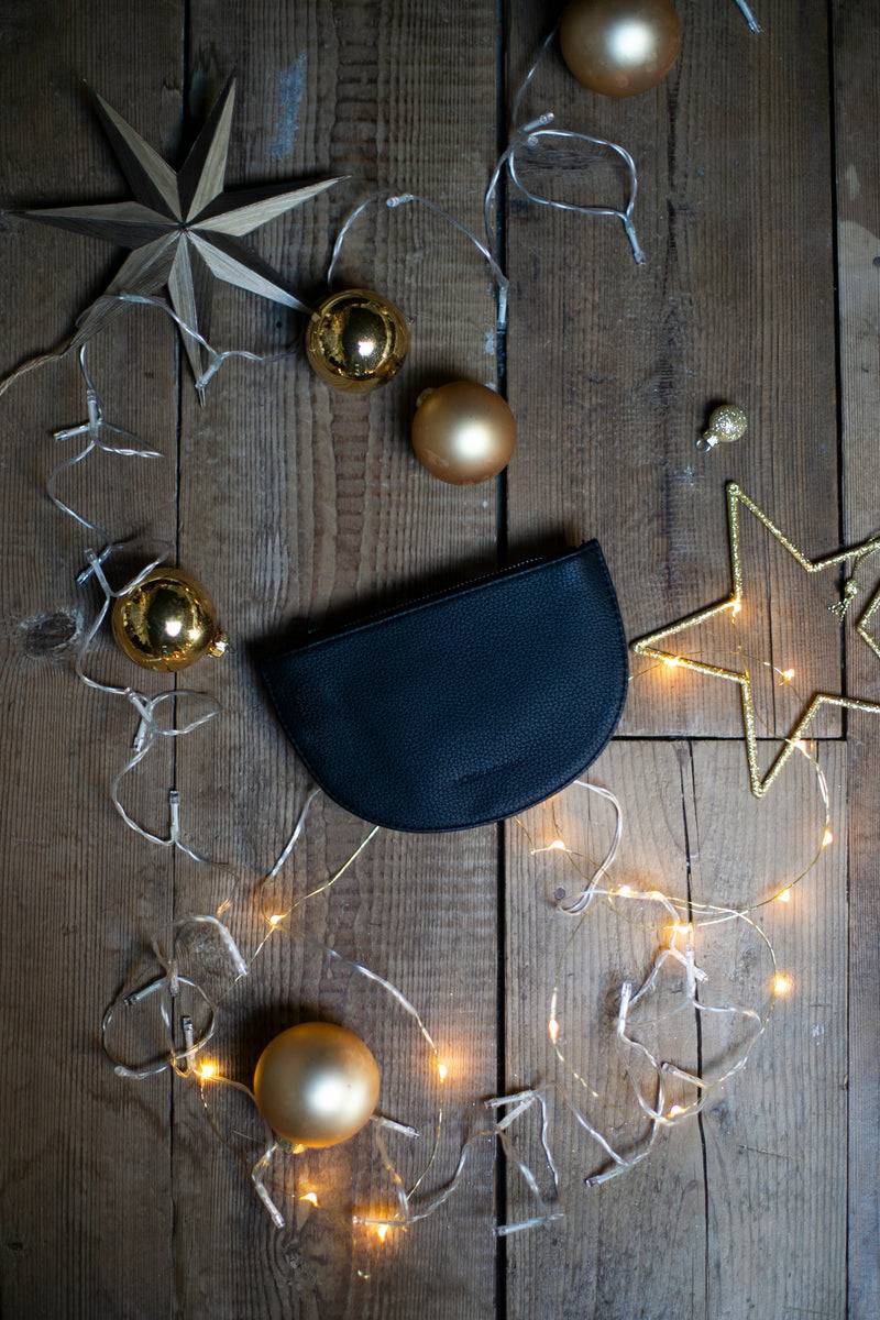 Olive E Miele HALF MOON WALLET NERO Convenienza