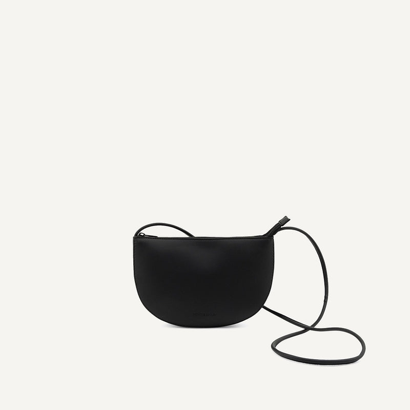 Olive E Miele HALF MOON BAG NERO Sconto