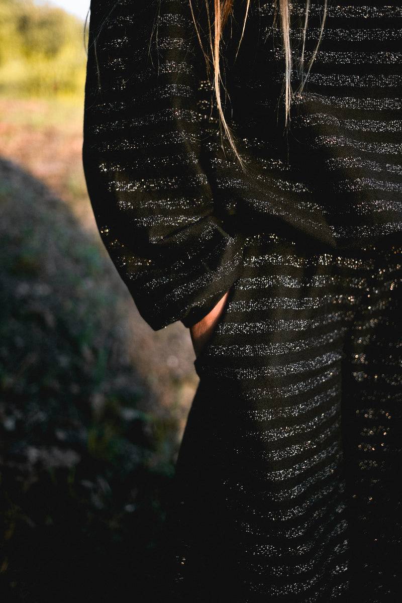 Olive E Miele MAGLIA AVALON LUREX Vendite Flash