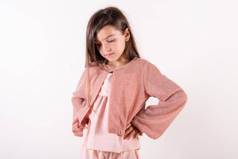 Olive E Miele CARDIGAN WILMA LUREX Convenienza