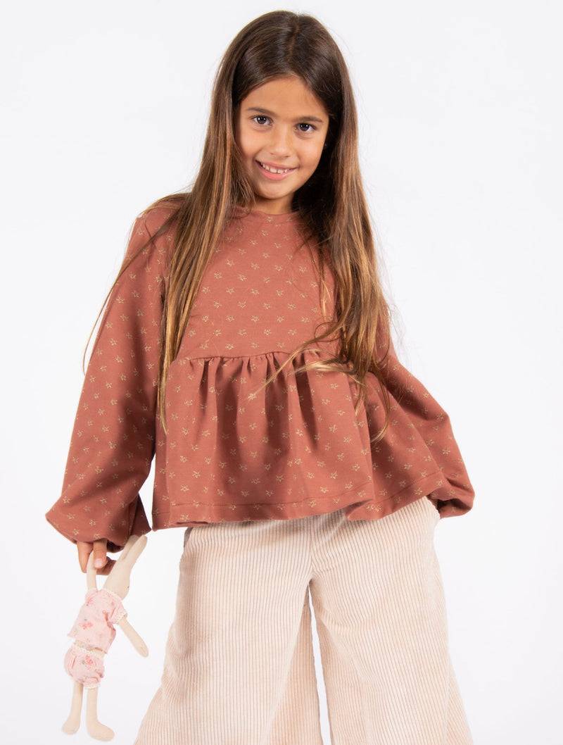 Olive E Miele FELPA KRISTHY STELLA In Saldo
