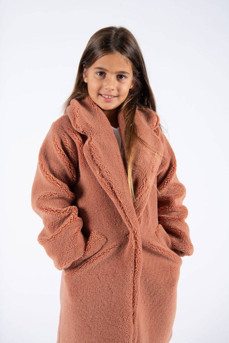 Olive E Miele CAPPOTTO PEGGY MATTONE In Linea
