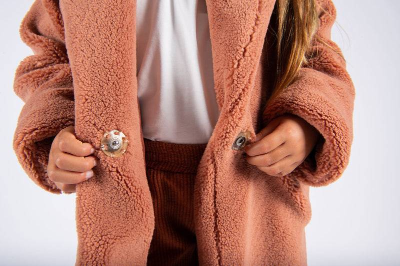 Olive E Miele CAPPOTTO PEGGY MATTONE In Linea