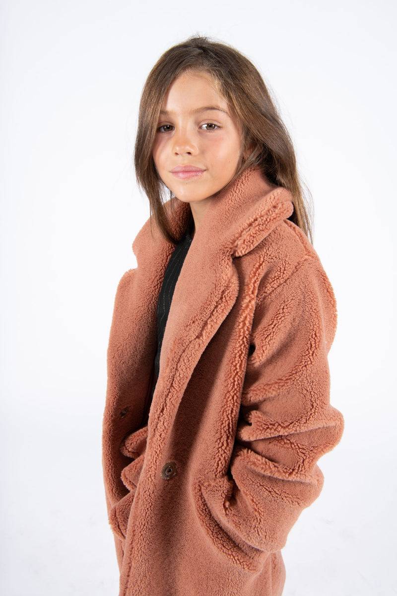 Olive E Miele CAPPOTTO PEGGY MATTONE In Linea