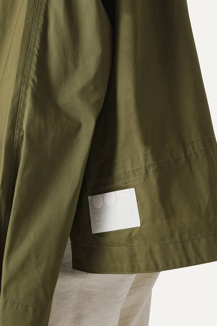Oof Wear TRENCH CORTO IN GABARDINA DI COTONE LEGGERO 9202 - FORESTA Officina