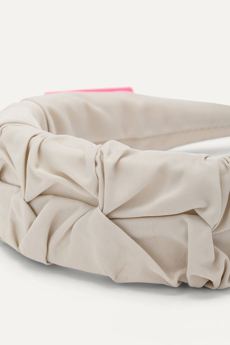 Oof Wear CERCHIELLO ARRICCIATO IN NYLON MEMORY 2007 - CREMA Novità