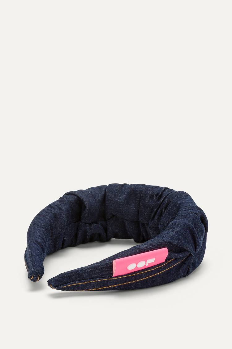 Oof Wear CERCHIELLO IN DENIM ARRICIATO 2007 - BLU SCURO Presa