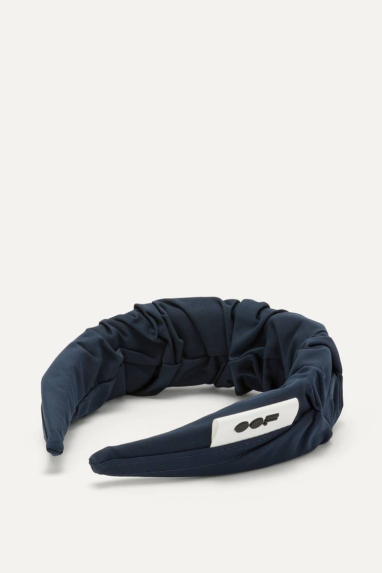 Oof Wear CERCHIELLO ARRICCIATO IN NYLON MEMORY 2007 - BLU SCURO Economico