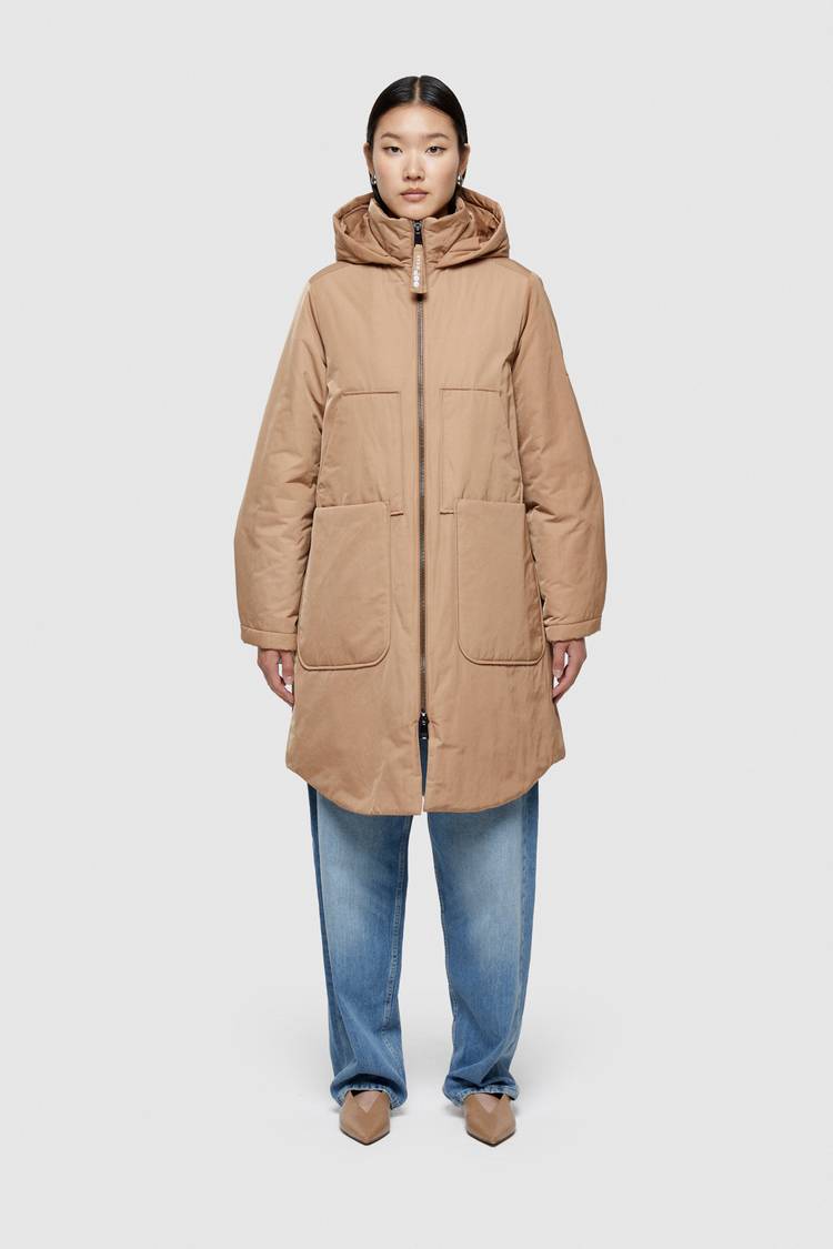 Oof Wear PARKA LUNGO 9094 IN NYLON MEMORY - CAMMELLO Hotsell