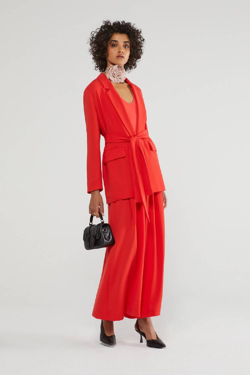 ottod'Ame Jacket with sash In Linea