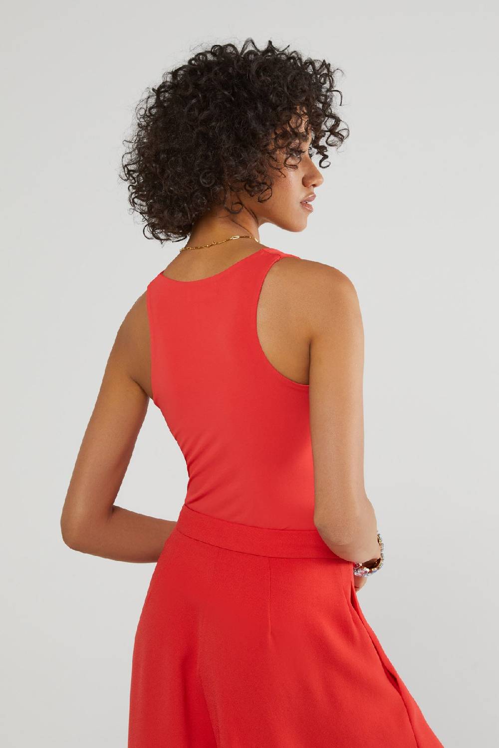 ottod'Ame V-neck top Qualità