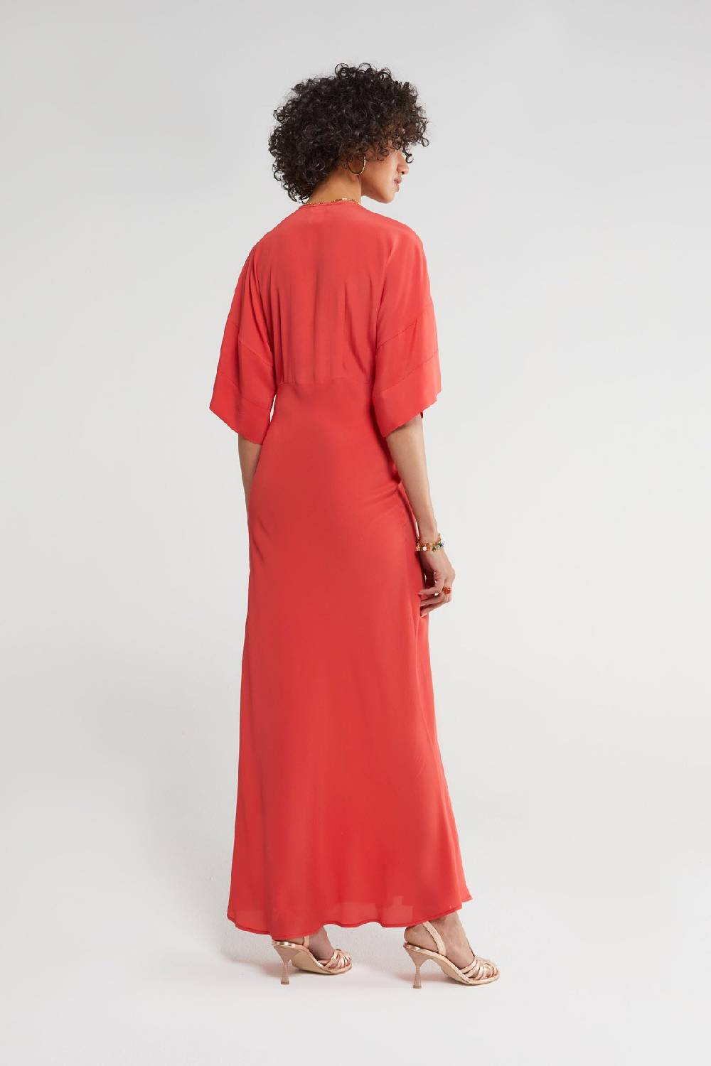 ottod'Ame Silk blend long dress Pezzi Unici