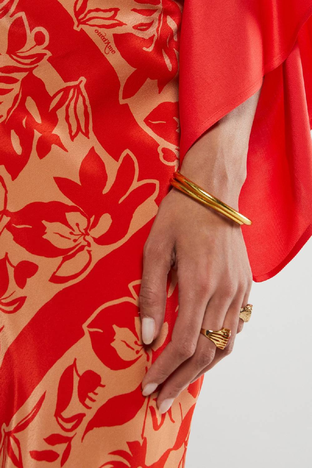 ottod'Ame Printed viscose skirt Negozi Online