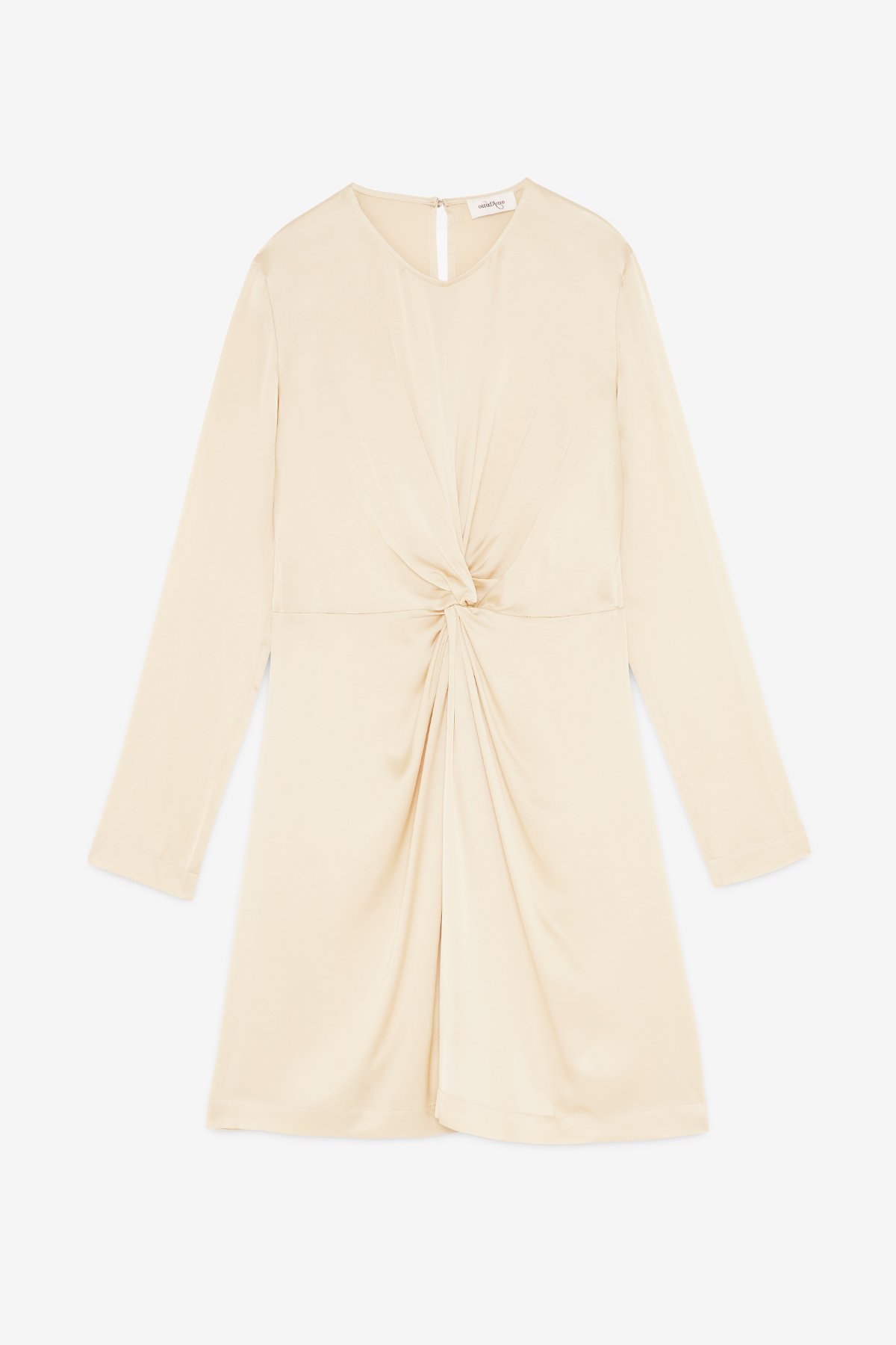 ottod'Ame Viscose short dress with knot Shopping Online
