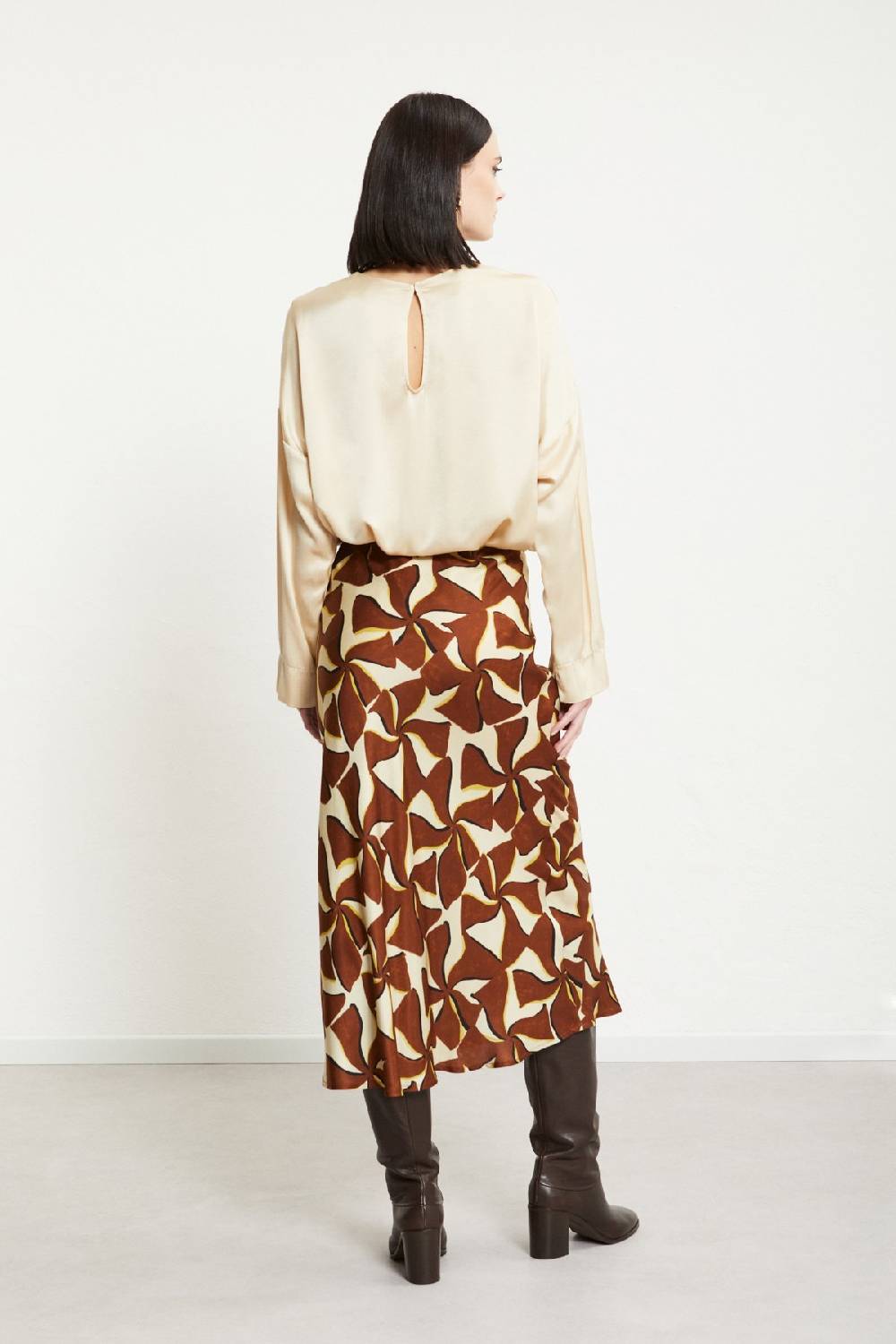 ottod'Ame Viscose midi skirt Presa