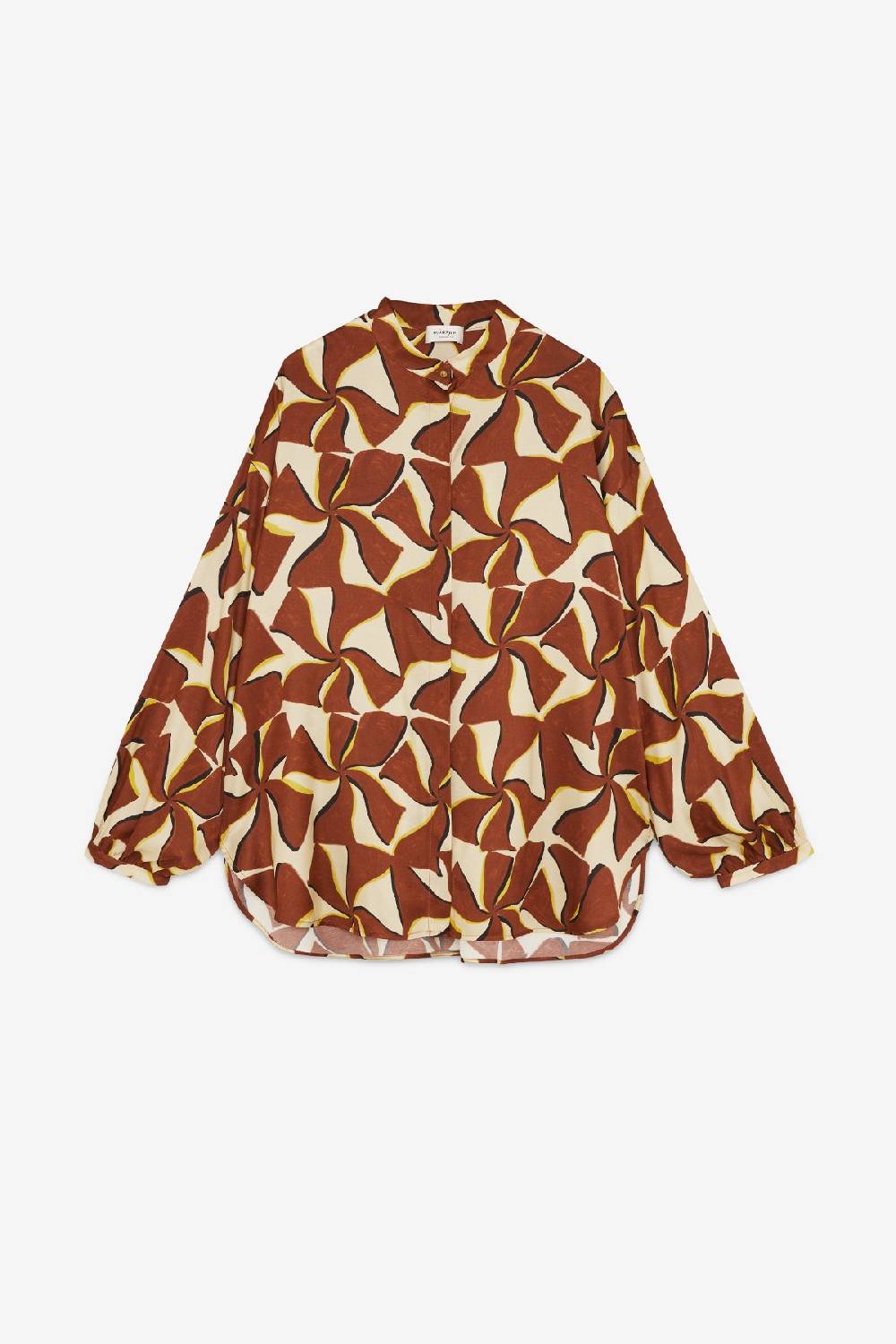 ottod'Ame Viscose shirt with rounded bottom Sconto