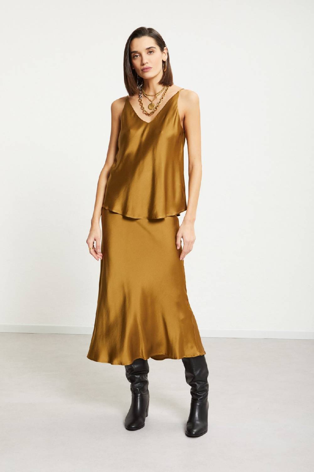 ottod'Ame Viscose long skirt In Vendita