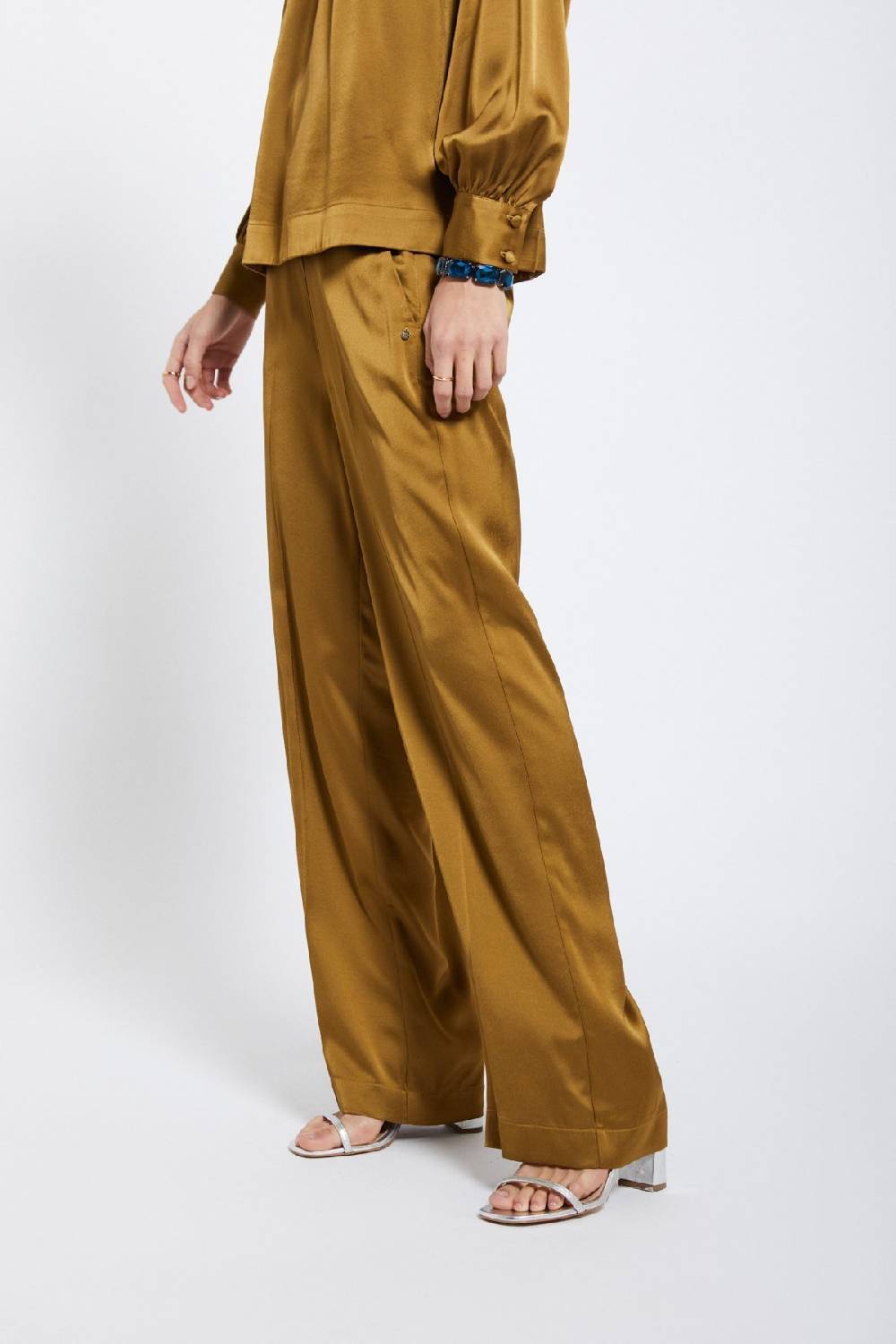 ottod'Ame Viscose palazzo trousers Offerte