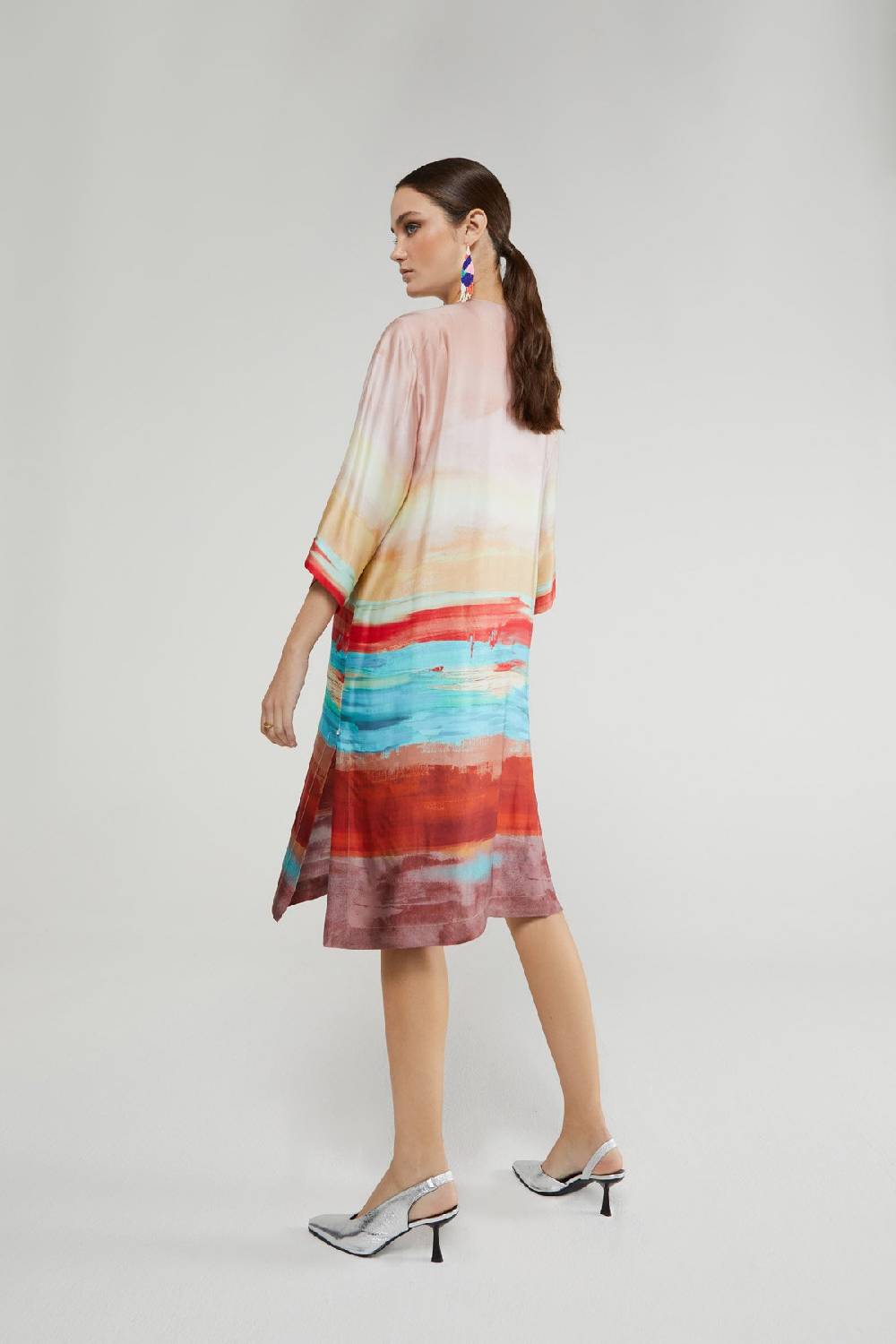 ottod'Ame Fluid viscose dress Vendita Economica