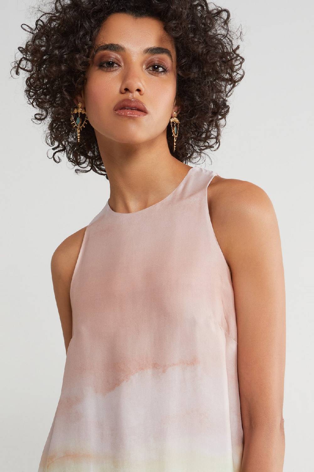 ottod'Ame Fluid viscose dress Saldi Di Fabbrica