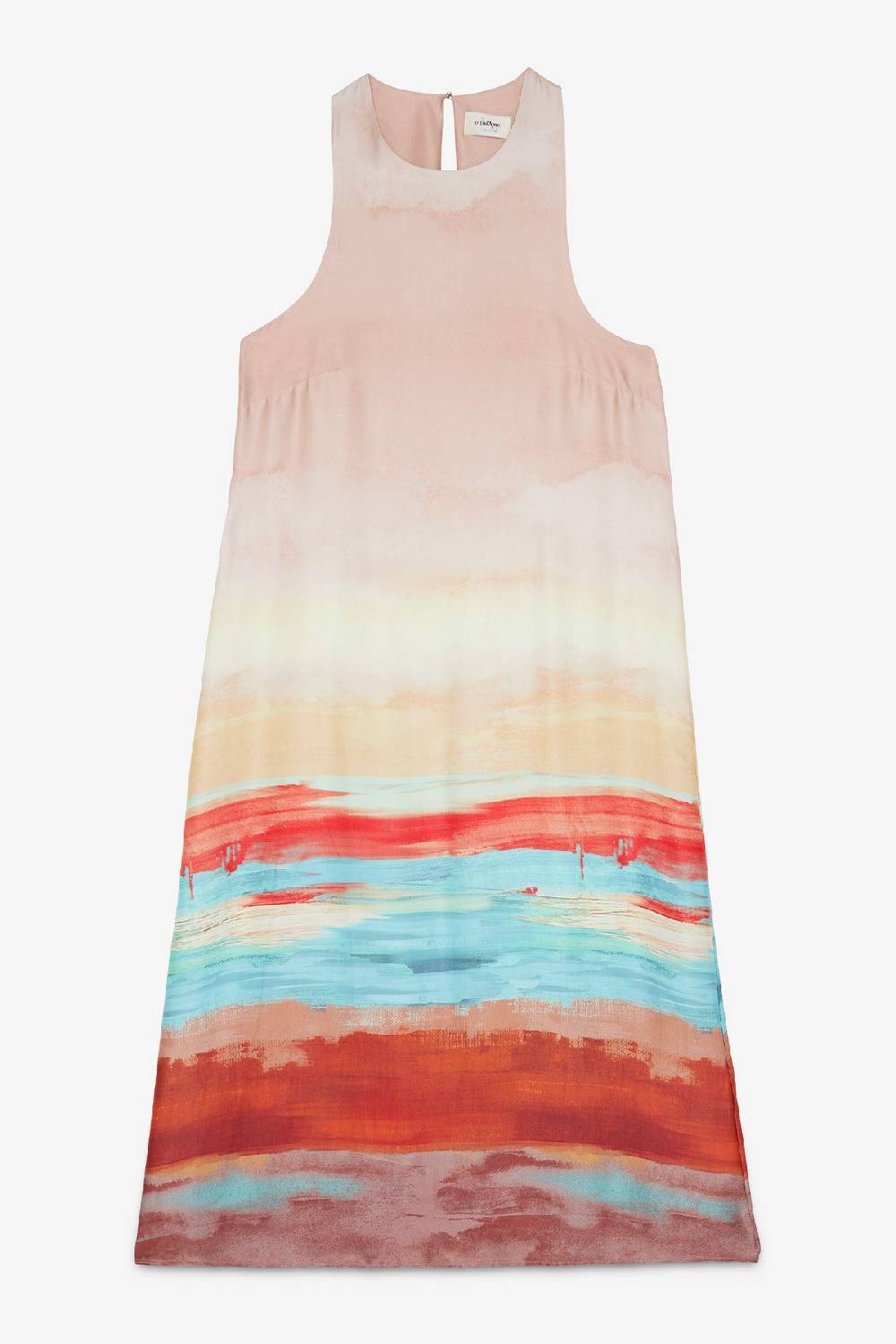 ottod'Ame Fluid viscose dress Saldi Di Fabbrica