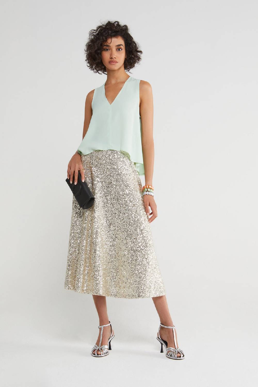 ottod'Ame Silk blend top Moda